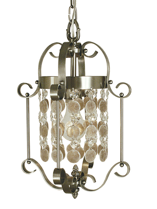 Framburg Brushed Nickel Naomi Mini Chandelier 2921-BN