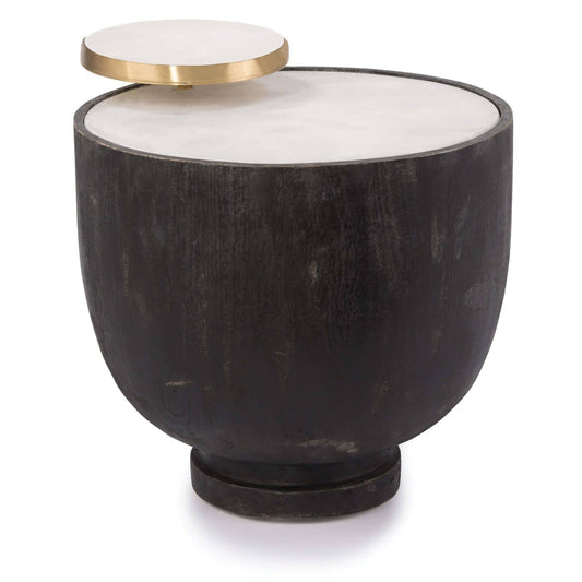 Regina Andrew Theo Accent Table in Ebony