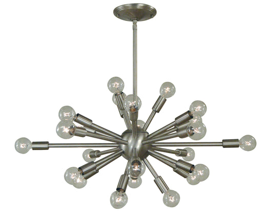 Framburg 24-Light Simone Dining Chandelier 4397-BN