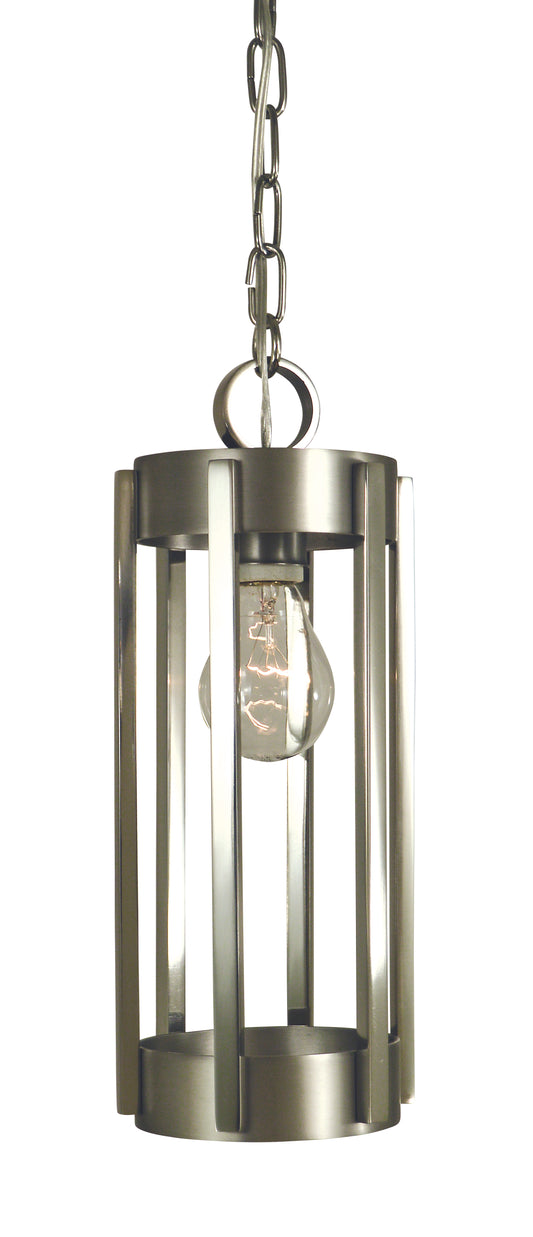 Framburg Satin Pewter Polished Nickel Pantheon Pendant 4661-SP-PN