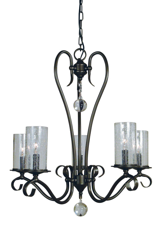 Framburg 5-Light Ilsa Dining Chandelier 5025-MB-