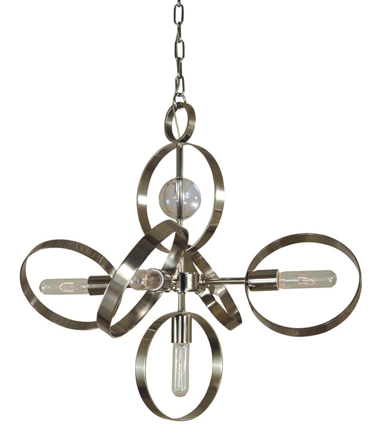 Framburg 5-Light Copernicus Dining Chandelier 5064-PN