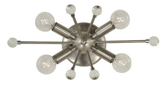 Framburg 4-Light Brushed Nickel Supernova Sconce 5322-BN