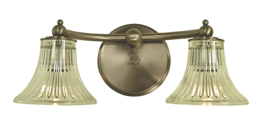 Framburg 2-Light Brushed Nickel Bella Sconce 5622-BN