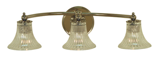 Framburg 3-Light Polished Nickel Bella Sconce 5623-PN