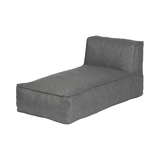 Blomus Germany Grow Chaise Sectional Outdoor Patio Lounger Coal 62073