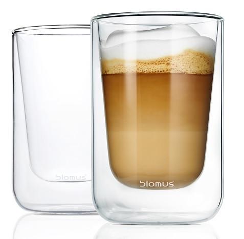 Blomus Germany Nero Cappuccino Tea Glass 63654