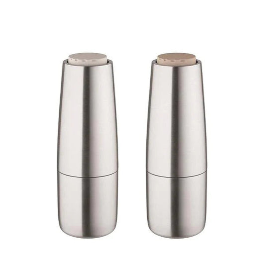 Blomus Germany Salpi Salt And Pepper Mill Matte Stainless Nomad Moonbeam 63956