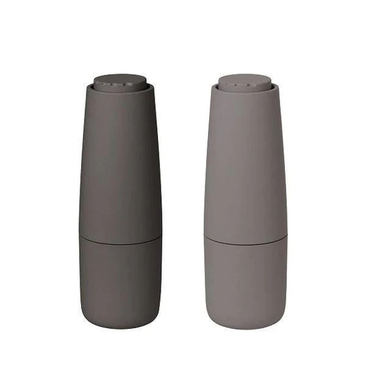 Blomus Germany Salpi Salt And Pepper Mill Sharkskin Grey Magnet Charcoal 63960