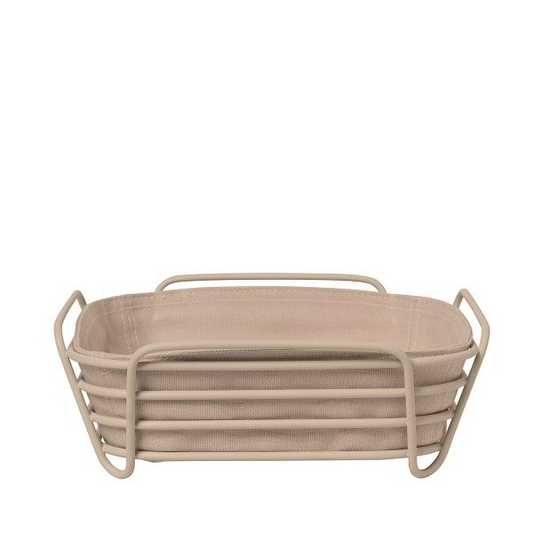 Blomus Germany Delara Basket Nomad Tan 64074