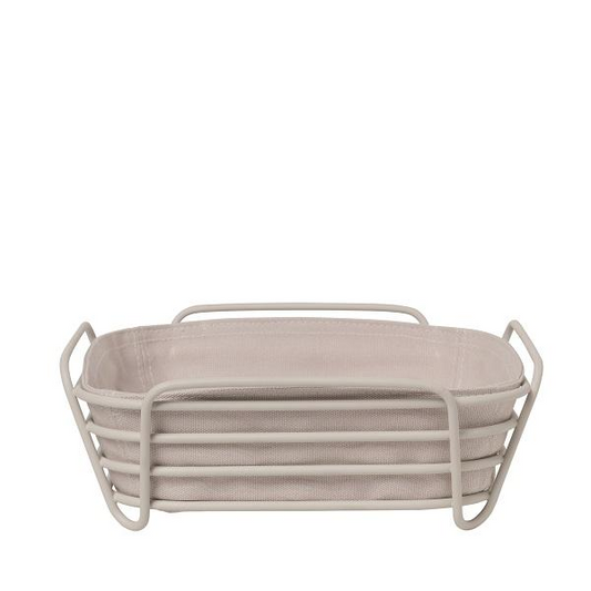 Blomus Germany Delara Basket Moonbeam Cream 64075