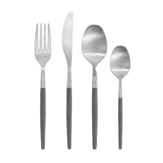 Blomus Germany Maxime Flatware Sharkskin Grey 64121