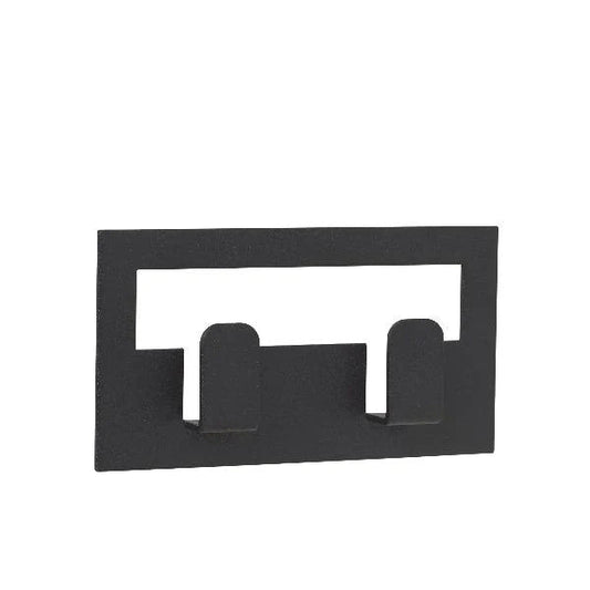 Blomus Germany Vindo Adhesive Double Towel Hook Black 64179