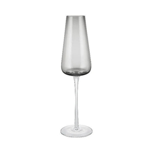 Blomus Germany Belo Champagne Glasses Smoke 64277