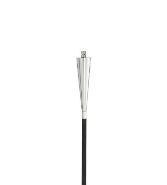 Blomus Germany Orchos Torch Cone Polished Black 65092