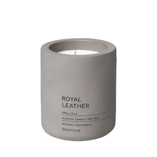 Blomus Germany Fraga Candle Satellite Taupe Royal Leather 65951