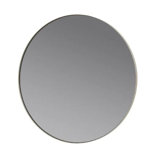 Blomus Germany Rim Round Mirror Smoke Ashes Roses Grey 66001