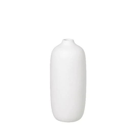 Blomus Germany Ceola Vase Ceramic White 66167