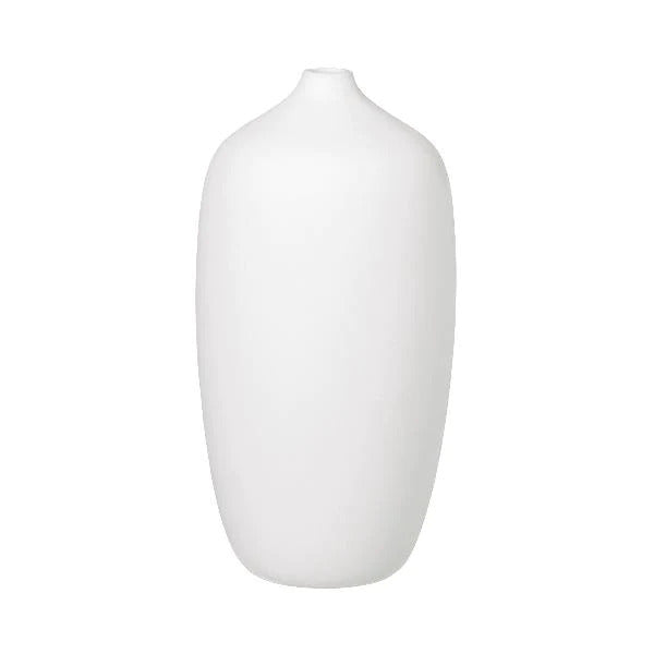 Blomus Germany Ceola Vase Ceramic White 66168