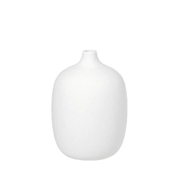 Blomus Germany Ceola Vase Ceramic White 66169