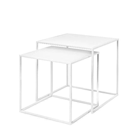 Blomus Germany Fera Nesting Tables White 66198