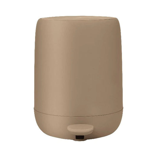 Blomus Germany Sono Pedal Bin Waste Basket Tan 66380