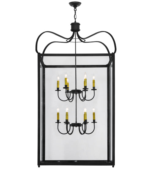 30" Square Rennes 12-Light Pendant by 2nd Ave Lighting