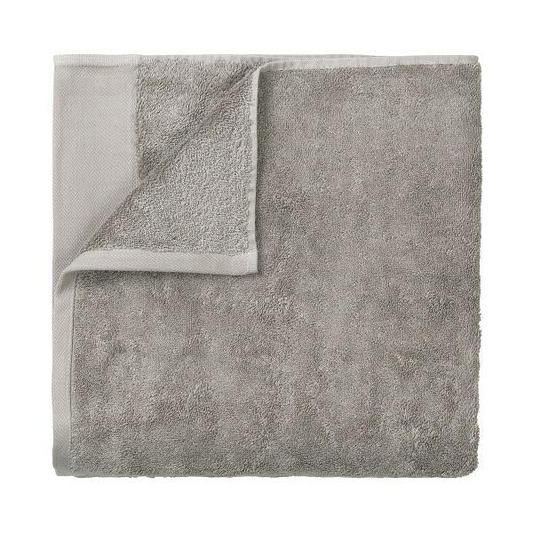 Blomus Germany Rivan Organic Terry Cloth Hand Towel Satellite Taupe 69126