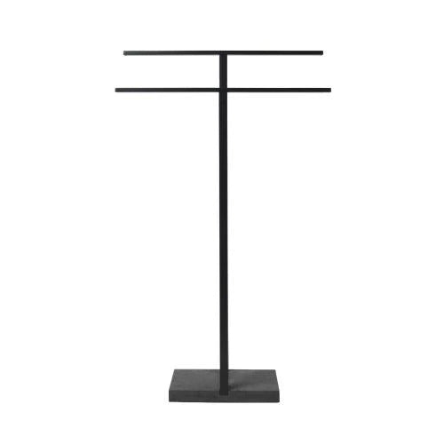 Blomus Germany Menoto Towel Stand Black Titanium Coated 69150