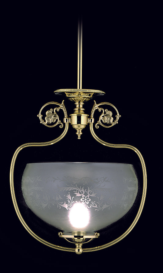 Framburg Polished Brass Chancery Pendant 7801-PB