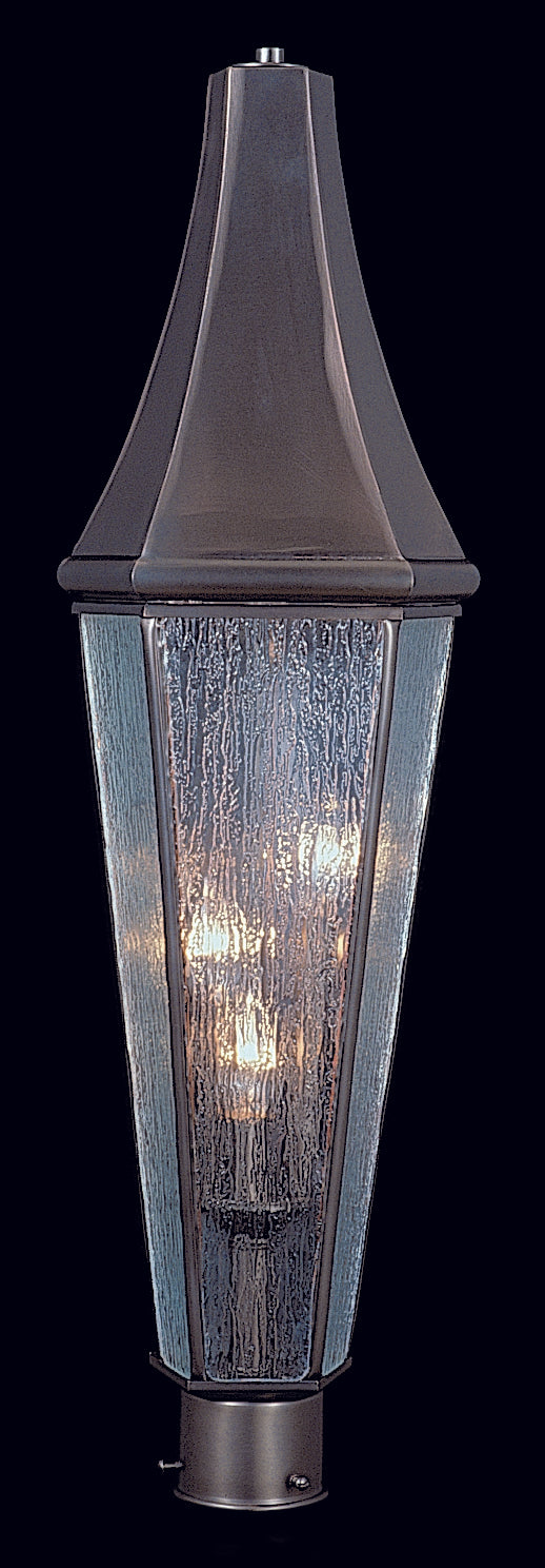 Framburg 3-Light Siena Bronze Le Havre Exterior Post Mount 8926-SBR