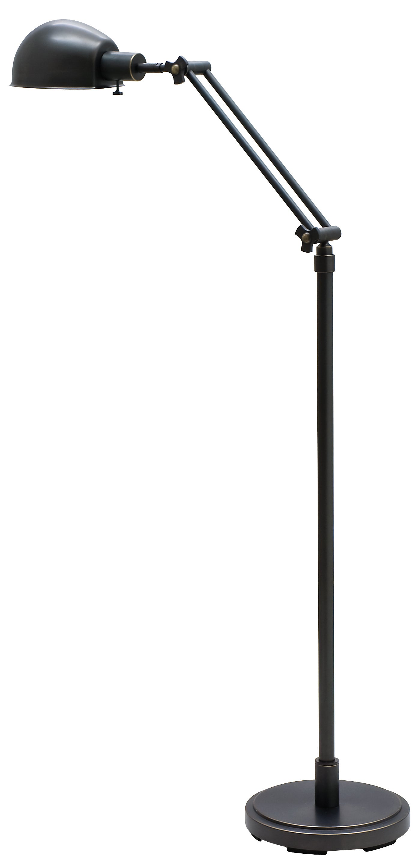House of Troy Addison Adjustable Oil Rubbed Bronze Pharmacy Floor Lamp AD400-OB