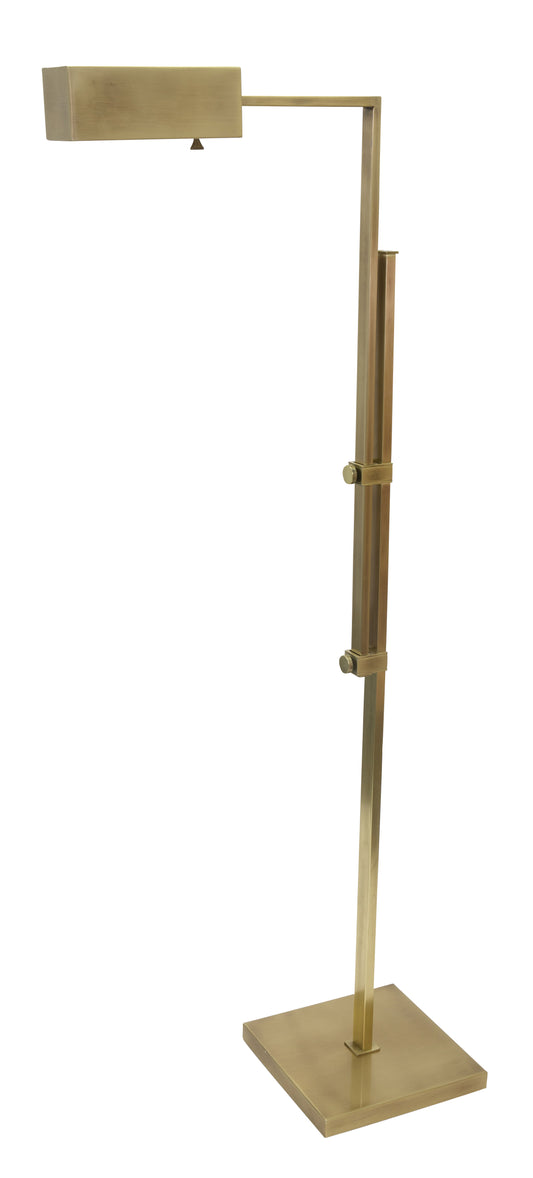 House of Troy Andover Adjustable Floor Lamp Antique Brass AN600-AB