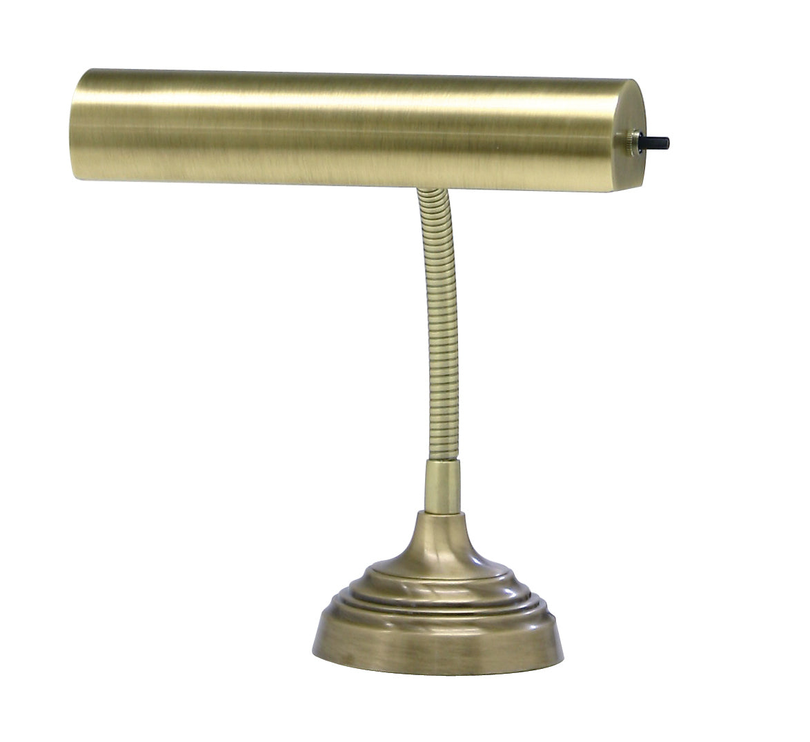 House of Troy Advent 10" Antique Brass Piano Desk Lamp AP10-20-71