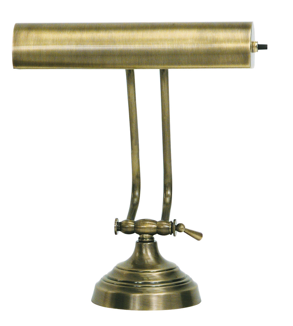 House of Troy Advent 10" Antique Brass Piano Desk Lamp AP10-21-71