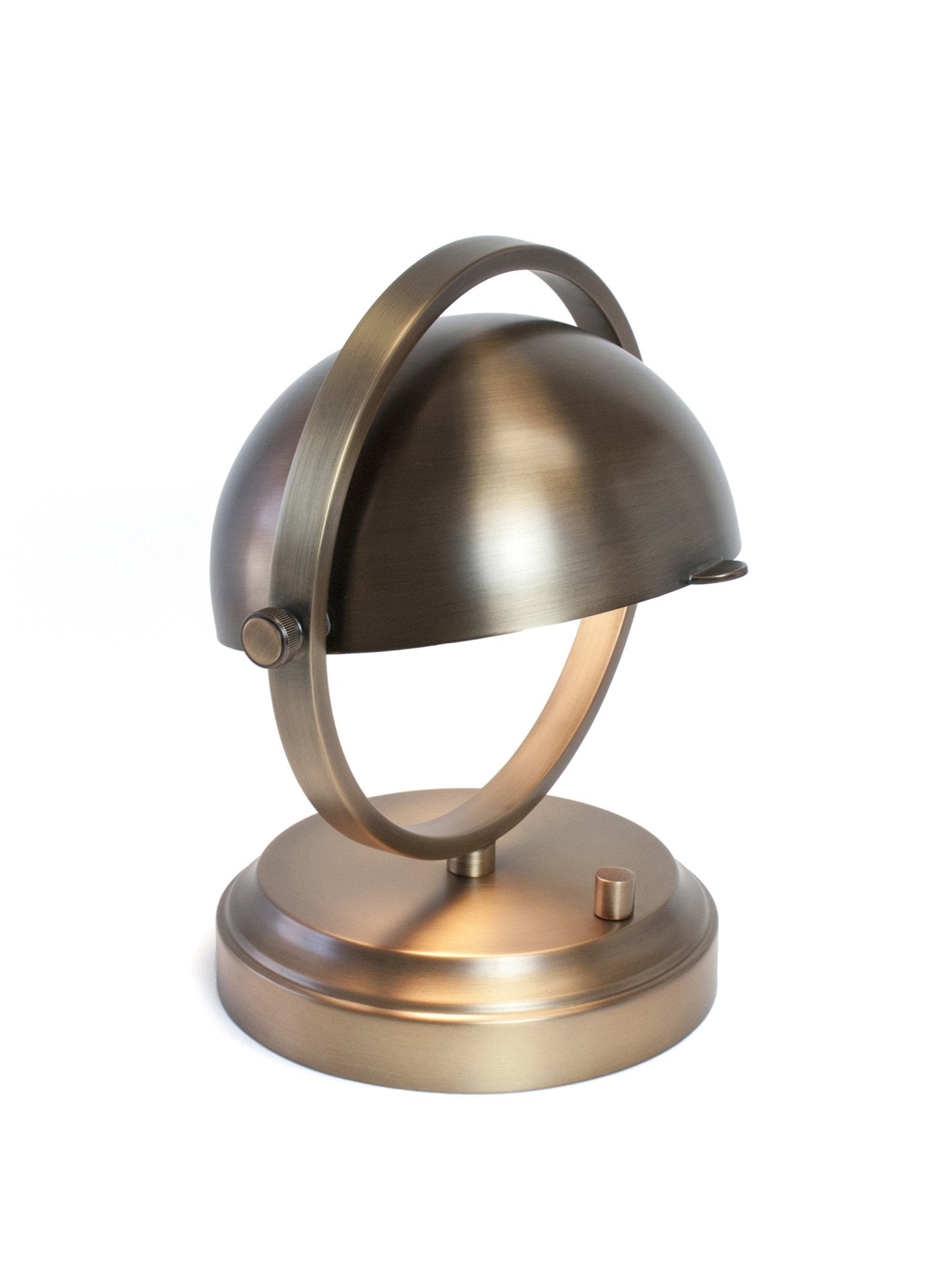Modern Lantern Cordless Lamp Abbey Dark Antique Brass