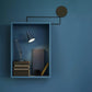 90 Mini Mini Steel Blue Desk Lamp by Anglepoise
