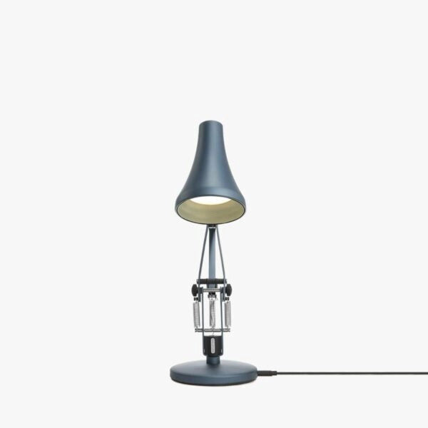 90 Mini Mini Steel Blue Desk Lamp by Anglepoise