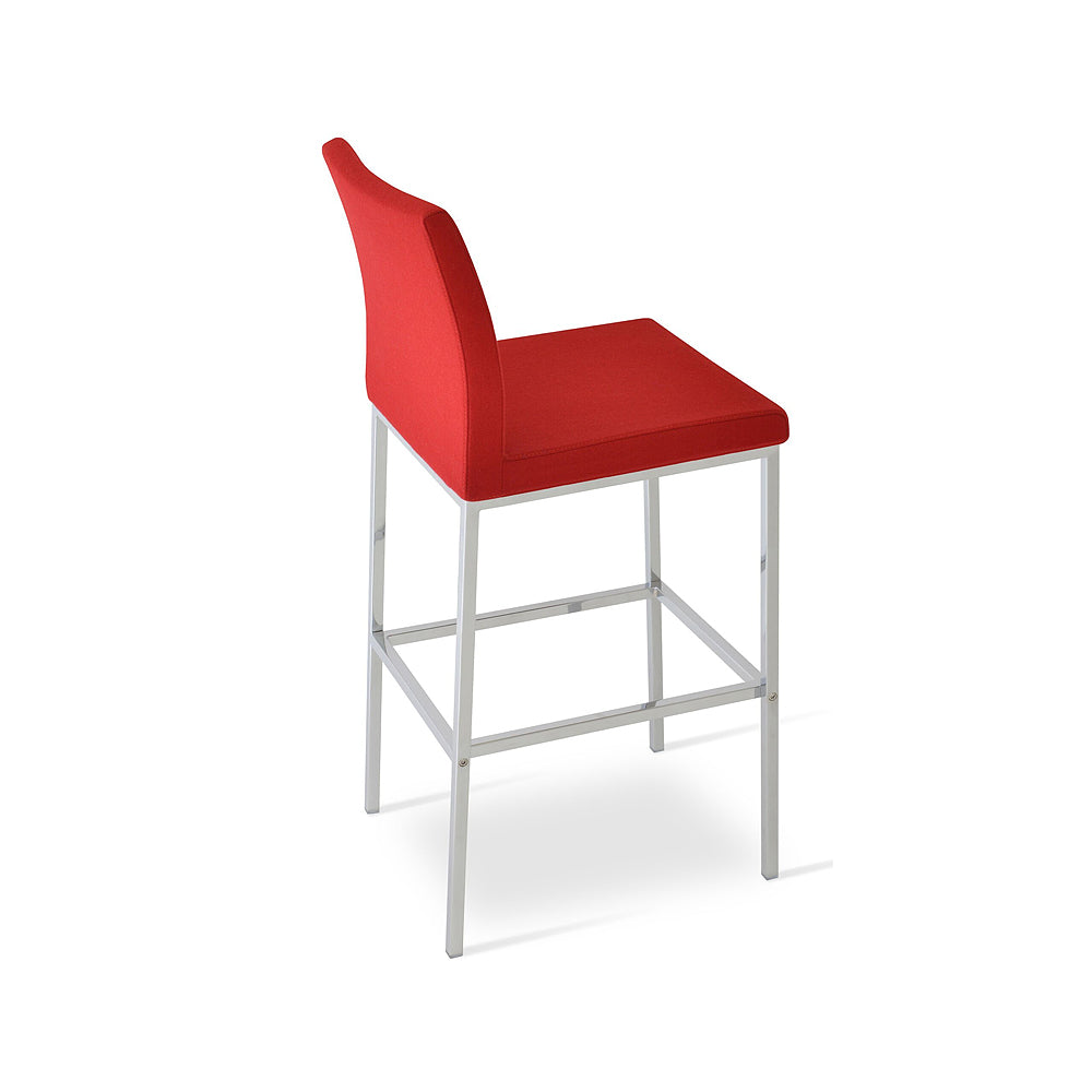 sohoConcept Aria Metal Stool Fabric