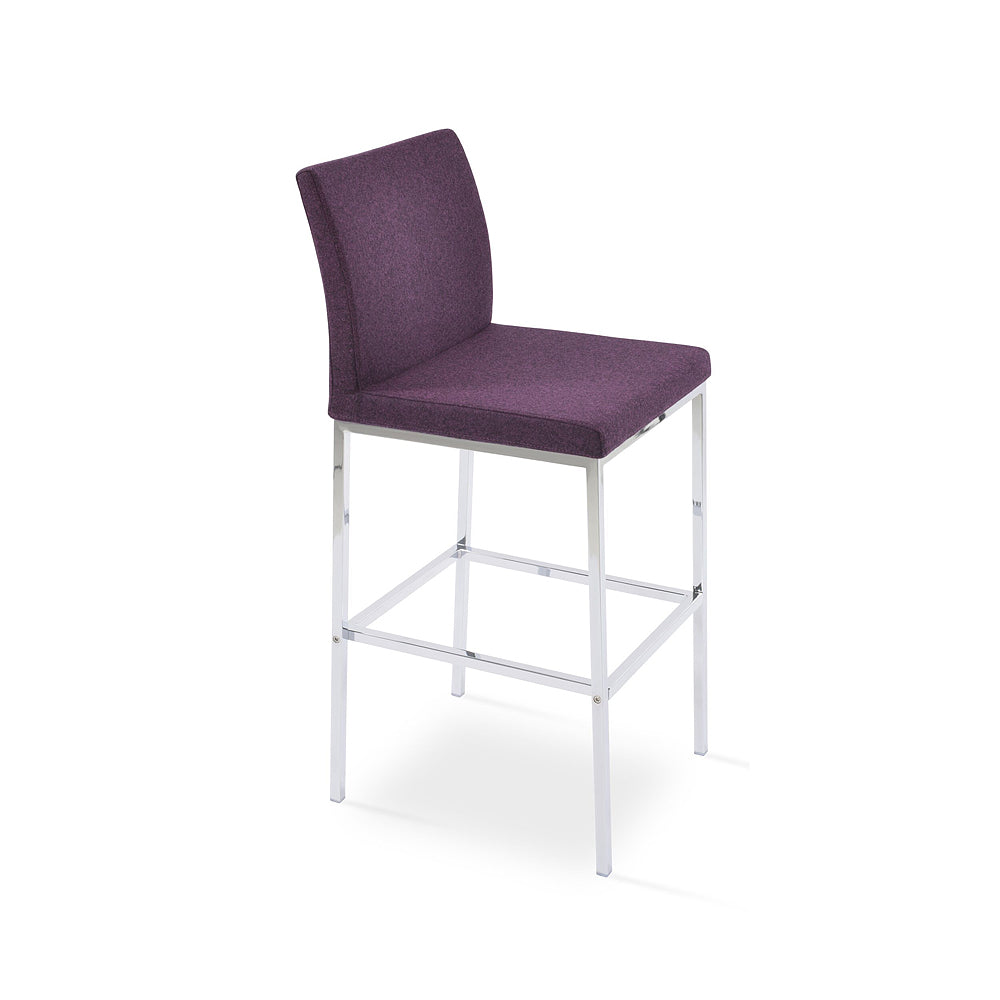 sohoConcept Aria Metal Stool Fabric