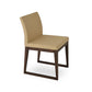 sohoConcept Aria Sled Wood Chair Leather