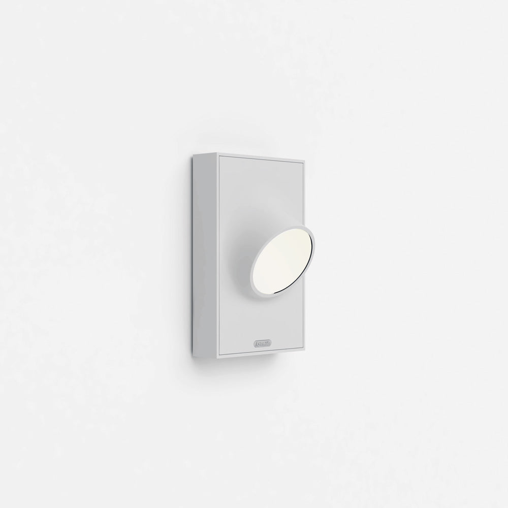 Artemide Ciclope Outdoor Grey White Wall Light T081208