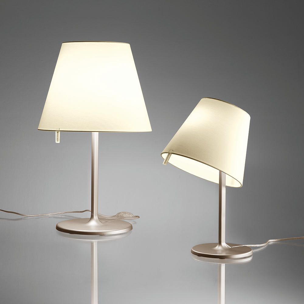 Artemide Melampo Mini Table Lamp - Statement Piece with Direct and Indirect Illumination
