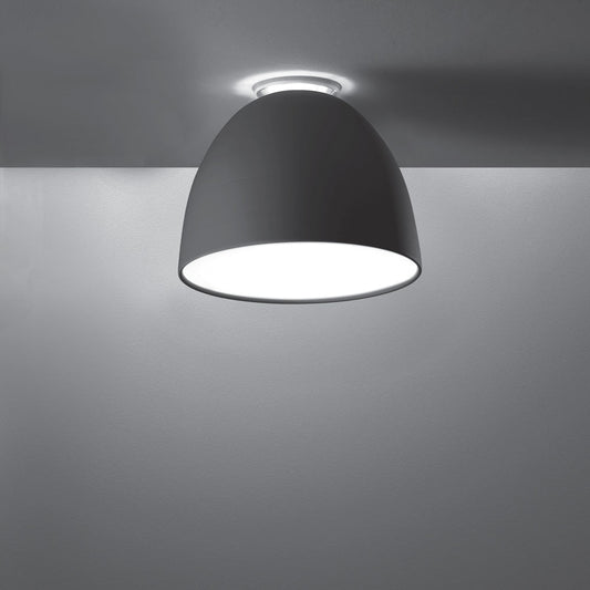 Artemide Nur Mini Aluminum Grey Ceiling Light A244208