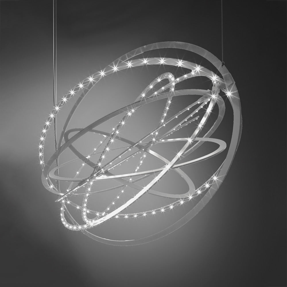 Artemide Copernico Black Suspension Light 1623018A
