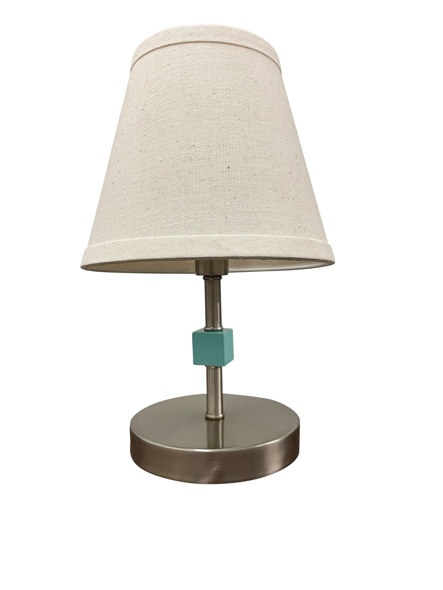 Bryson Mini Satin Nickel Mint Accent Lamp by House of Troy