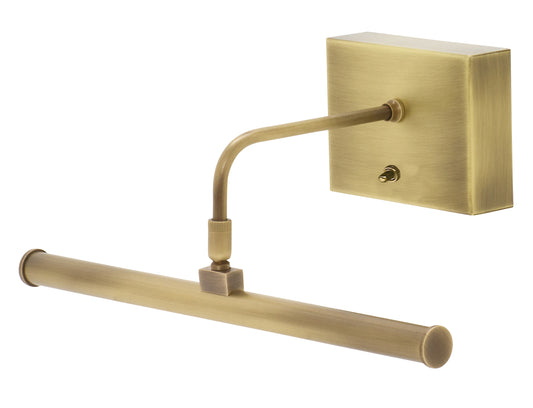 Battery Operated Slim-Led 12" Antique Brass Picture Light by House of Troy