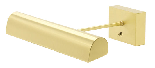 House of Troy Battery Operated Classic LED 14" Satin Brass Picture Light BTLED14-51