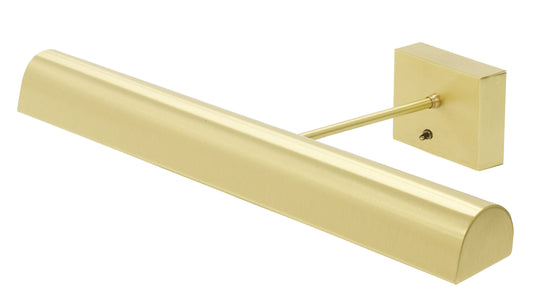 House of Troy Battery Operated Classic LED 24" Satin Brass Picture Light BTLED24-51