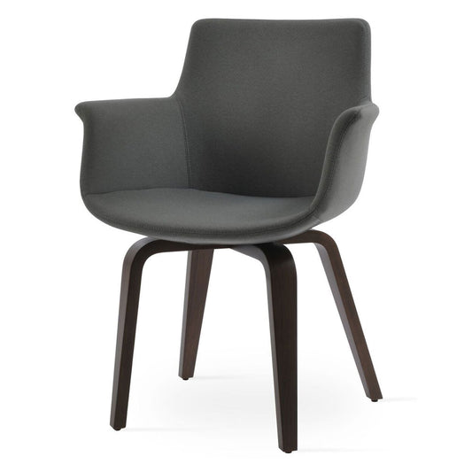 sohoConcept Bottega Plywood Arm Chair Fabric